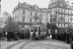 La Chaux-de-Fonds, Leopold-Robert Avenue: Tramway
