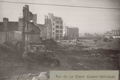 La place de Lorient Alsace-Lorraine à la fin de la Seconde Guerre mondiale