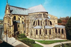 Reims. L'abside de la Basilique Saint-Rémi