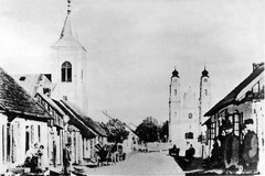 Verzhbolovo. Liuteronų bažnyčia ateities gatvių Prūsijos