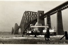 Forth Bridge and ferry