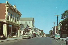 Main Street, Bar Harbor, Maine, USA