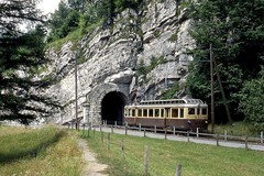 Von Meiringen nach Innertkirchen. Kirchetunnel