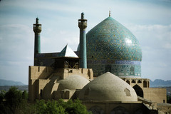 Isfahan. Shah Mosque of Ali Qapu