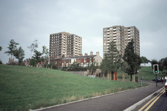 View of the Larkhill development from the west