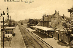 La gare d'Uccle Calevoet