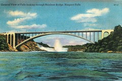 Rainbow Bridge. Niagara Falls