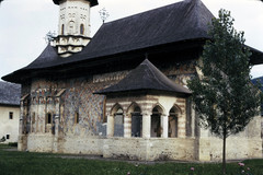 Mănăstirea Suceviţa. Fațada de Nord