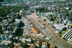 Chur, Rheinquartier und Bahnhof