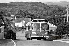 S14 bus passing through Comins-Coch