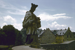 Statue on a bridge, Limburg an der Lahn
