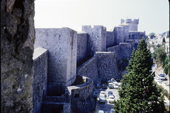 Dubrovnik. Tvrđavni zid