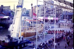 Launch of The Matthew at Redcliffe Wharf in Bristol
