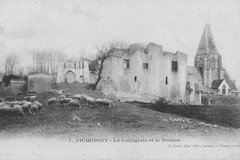 Picquigny. La Collégiale et le Donjon