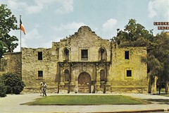 The Historic Alamo. Front facade