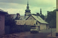 Stary Sącz, widok na klasztor Klarysek