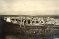 Vizbegovo. Skopje aqueduct and archaeological site