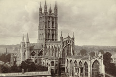 Gloucester Cathedral, from Southeast