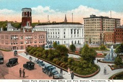 Providence. Central Fire Station & Post Office