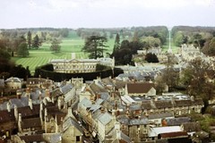 Cirencester from top of church tower of St John the Baptist