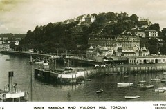 Torquay. Inner Harbour & Waldon Hill
