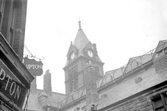 Huddersfield. Old Market Hall Clock