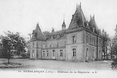 Semblançay. Château de la Gagnerie