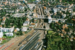 Chur, Bahnhofareal und Quartier Loestrasse