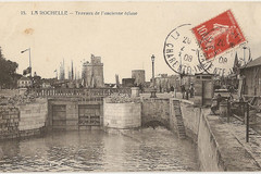La Rochelle. Travaux de l'ancienne écluse