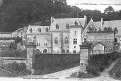 Poncé (Sarthe). Château de la Volonière