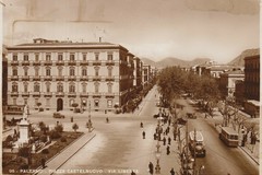 Palermo, Piazza Castelnuovo e Via della Liberta