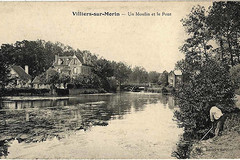 Villiers-sur-Morin. Un Moulin et le Pont