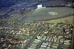 Rosecrans Drive-In Theater, looking east