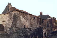 Château de Chargé : Ensemble nord-ouest, vue partielle