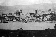 Pontevedra desde A Caeira (ca. 1873)