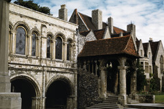 Canterbury. Norman Staircase Kings School