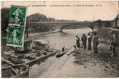 Les Bords de la Seine. Le Pont de Neuilly