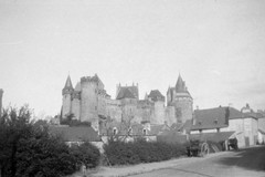 Château de Vitré : vu de l'ouest