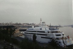 Yacht Lady Moura στο λιμάνι του Πειραιά