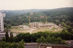 Будівництво полікліікі в Голосієво