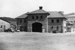 SS - headquarter of the Mauthausen subcamp in Gusen