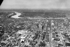 Aerial view of Omaha