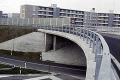 Nationalstrasse N1/Autobahn A1, bei Wangen-Brüttisellen im Verkehrskreuz Brüttiseller Kreuz