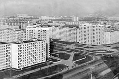 Clădiri rezidențiale de la intersecția Bulevardul Mira și Bulevardul Armatei Sovietice