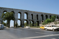 Valens Aqueduct and Attaturk Boulevard