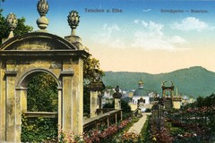 Tetschen. Schlossgarten, Rosarium