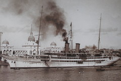Royal ship Savoy in Port Said