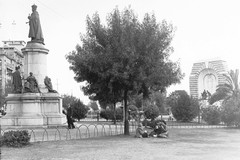 Adelaide. King Edward VII Memorial and National War Memorial on North Terrace