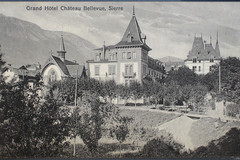 Sierre. Grand Hôtel Château Bellevue