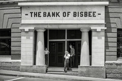 Bank in copper mining center of Bisbee